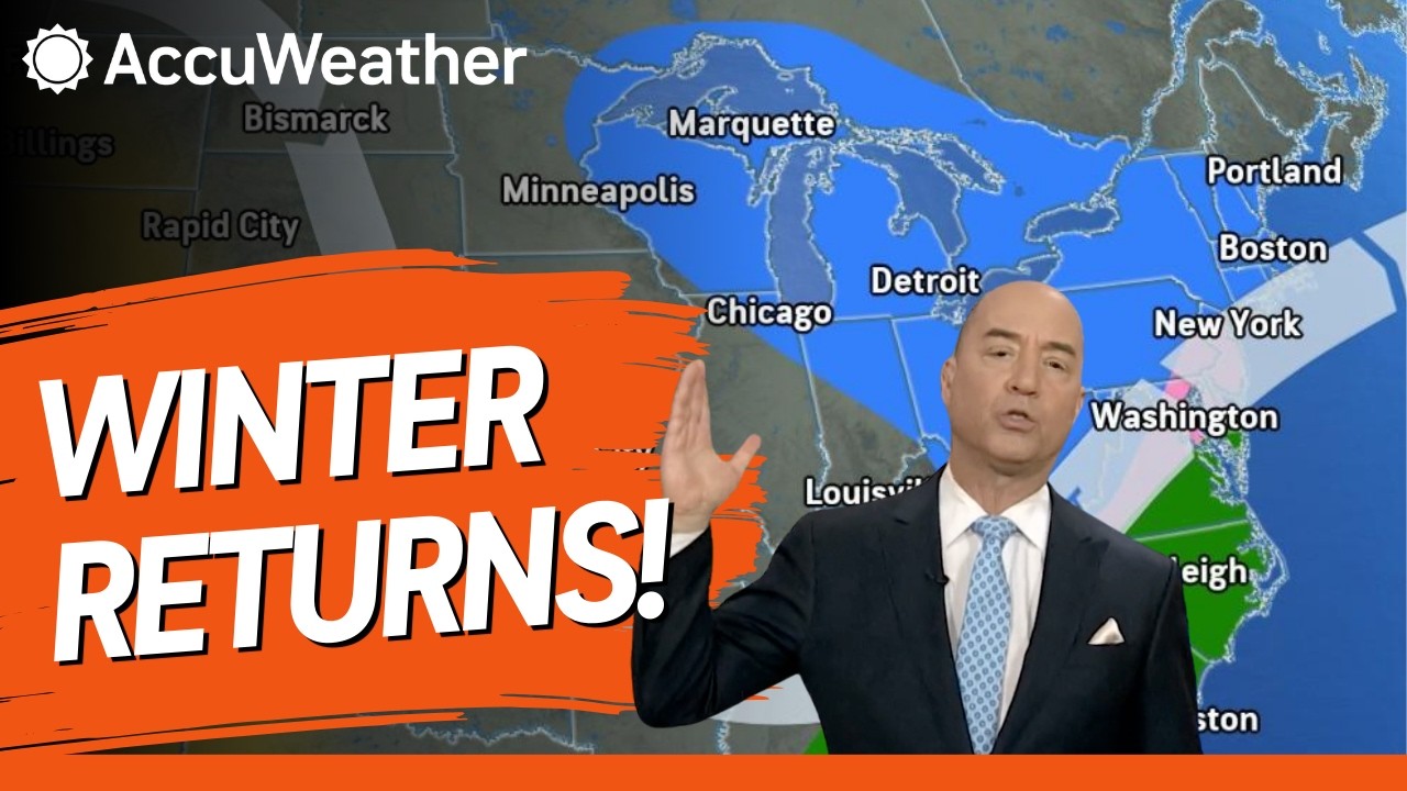 Northeast Snow and Cold This Weekend - YouTube