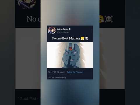No one Beat Madara🔥#shortsviral #naruto #madara #trending