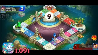 Cờ Tỷ Phú 1 ZingPlay | Mùa 7 - Tập 1,091: Vua Ổi sao chép điểm đổ và điểm đến của Cầu Thủ screenshot 5