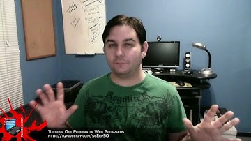 Turning Off Plugins in Web Browsers