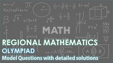 RMO sample questions. Work solution with detailed explanation of concepts with special approach