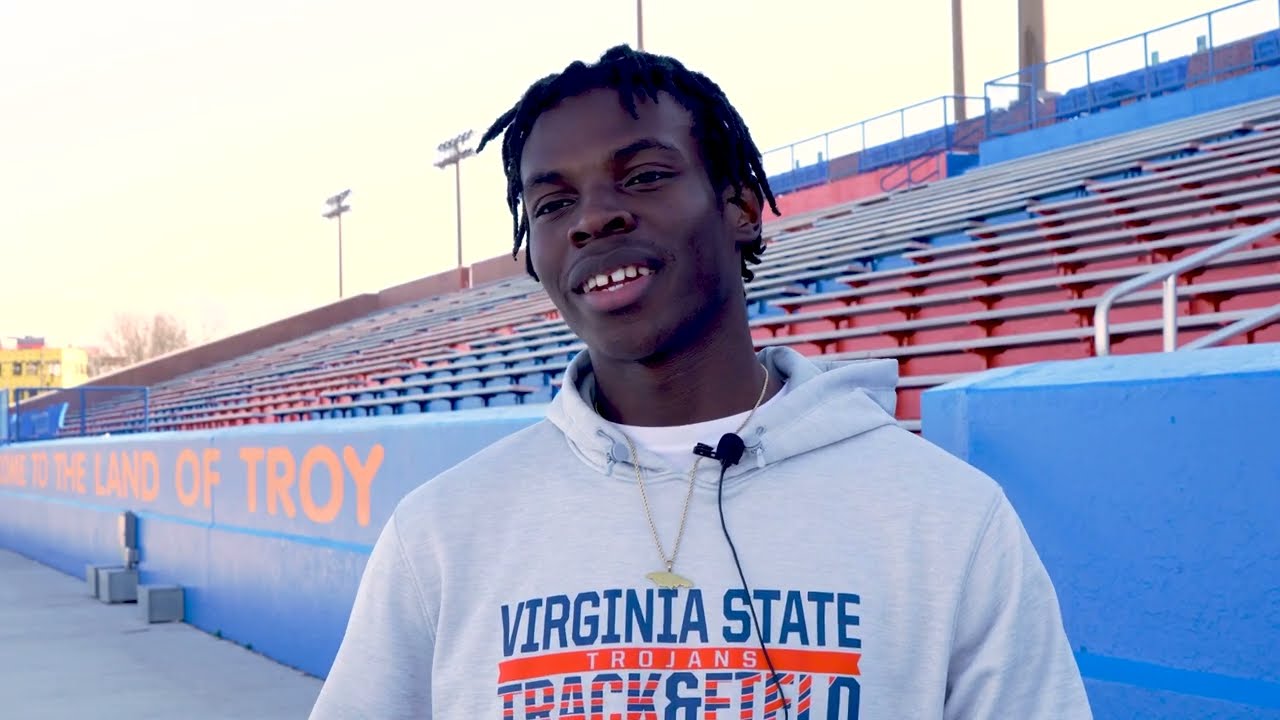 Former Petersburg High Track Star Joseph Briscoe | Soaring New Heights at Virginia State University