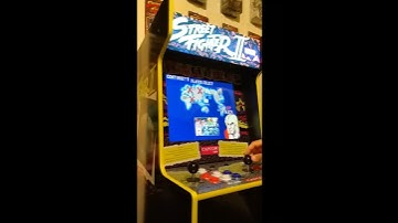 Street Fighter 2: The World Warrior Ryu Mirror Trick Done on Arcade1Up Capcom Legacy Edition