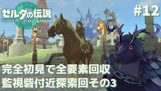 【#ゼルダの伝説ティアーズオブザキングダム 】完全初見で挑む！監視砦付近探索回 #12 【#初見プレイ 】
