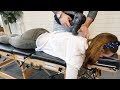 *SCARY LOUD* First Time Chiropractic Adjustment