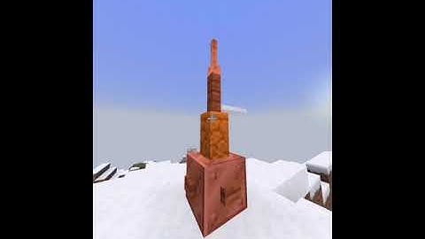 Fancy Lightning Rod In Minecraft 1.17