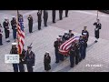 Former President George H.W. Bush escorted into Capitol