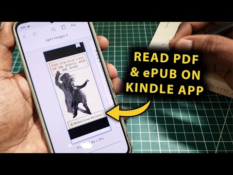 How To Read PDF Files & ePUB eBooks On Amazon Kindle Mobile App!