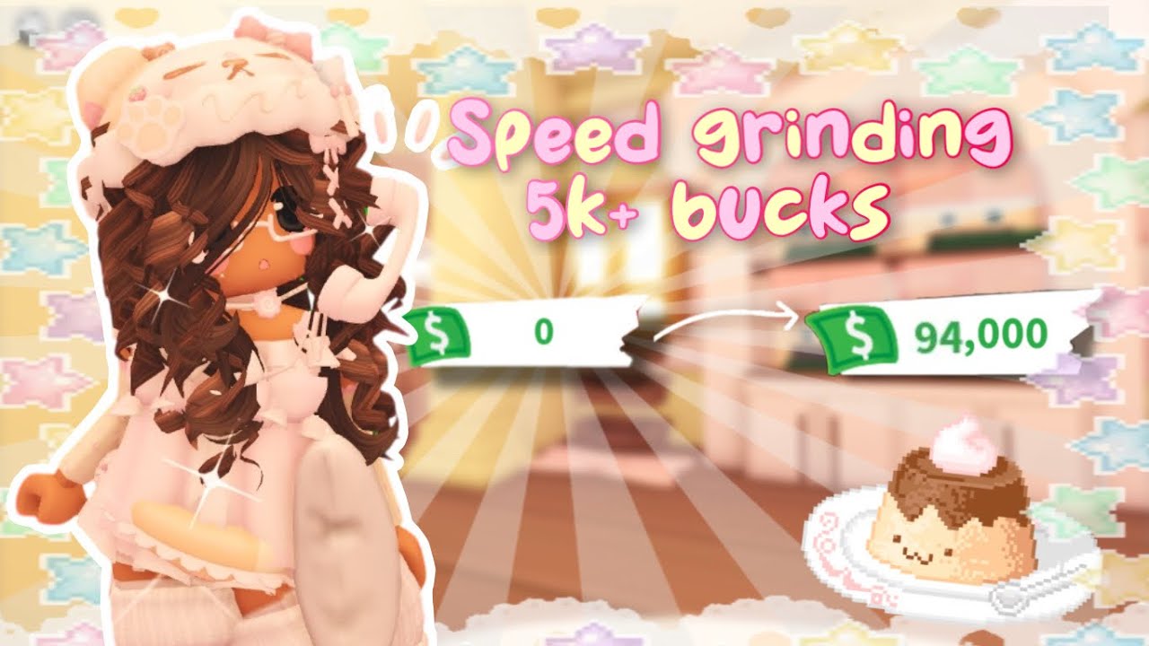 ⋆. 𐙚 ˚speed grinding bucks in adopt me! || delayed post! •́