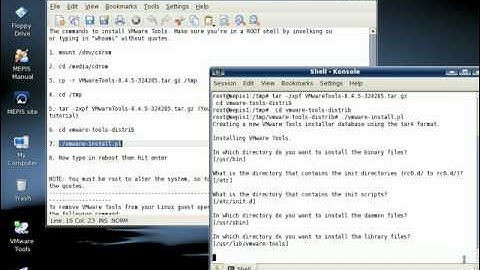 Install VMwareTools on Mepis Linux.avi.AVI