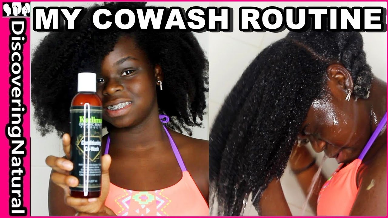 How To Cowash Natural Hair Using Kadima Conditioner Cowash Busy