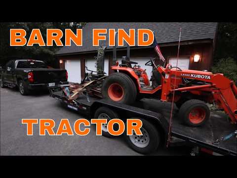 Estate Sale Vintage Kubota Tractor & Goodies