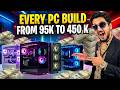 95K to 450K PC Builds 🔥 Full Specs Comparison in One Video (Pakistan)