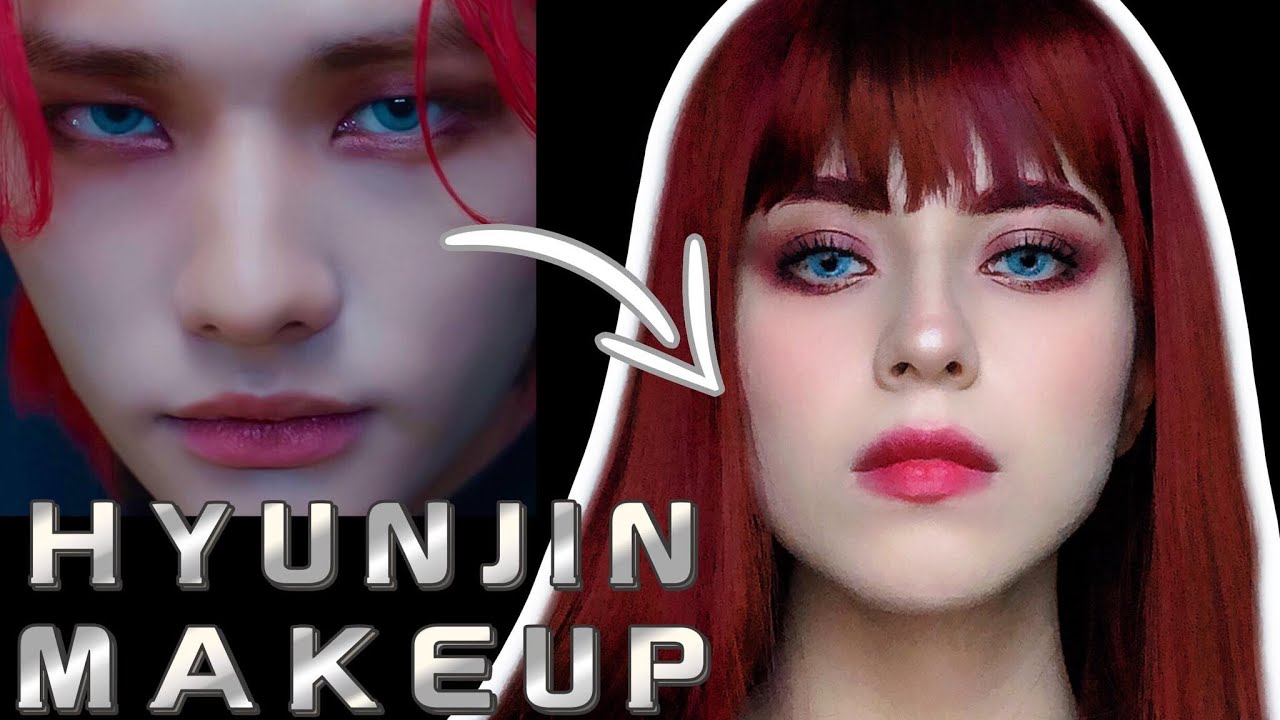 HYUNJIN MANIAC MAKEUP TUTORIAL APTO PARA PRINCIPIANTES YouTube