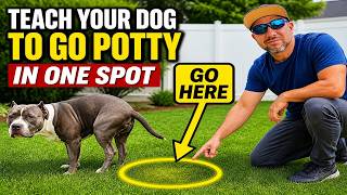 How to Train Your Dog to Potty in ONE Spot (Step-by-Step) | 4K screenshot 3
