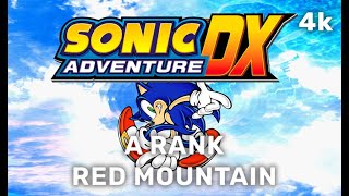 Let's Play Sonic Adventure DX - Red Mountain A Rank (Easy method, no glitches)