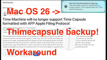 Workaround for using Timecapsule in MacOS 26 with no AFP support.