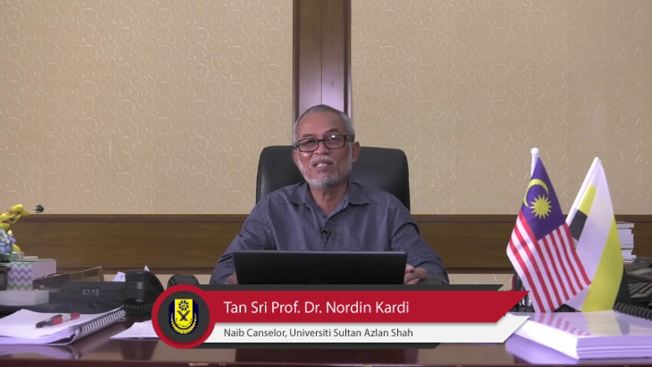 Perutusan Naib Canselor, Universiti Sultan Azlan Shah ...