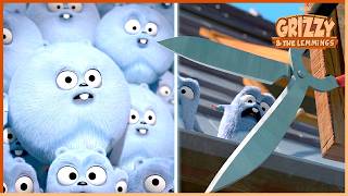 Download lagu Lemming Airlines | Grizzy & the Lemmings | 35' Compilation | 🐻🐹 Nostalgic Cartoon