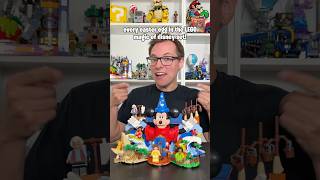 did you know about all of these easter eggs in the LEGO magic of disney set?