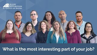 What is the most interesting part of your job? | Alloy Silverstein
