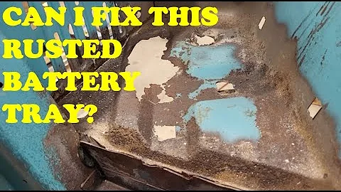 Rust Repair Battery Tray