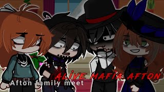 Afton Family Meet ALIVE MAFIA AFTON ||Gacha CLUB ⫯ Gacha FNAF ⫯ Afton FAMILY ⫯ Gacha AFTON || PART 1