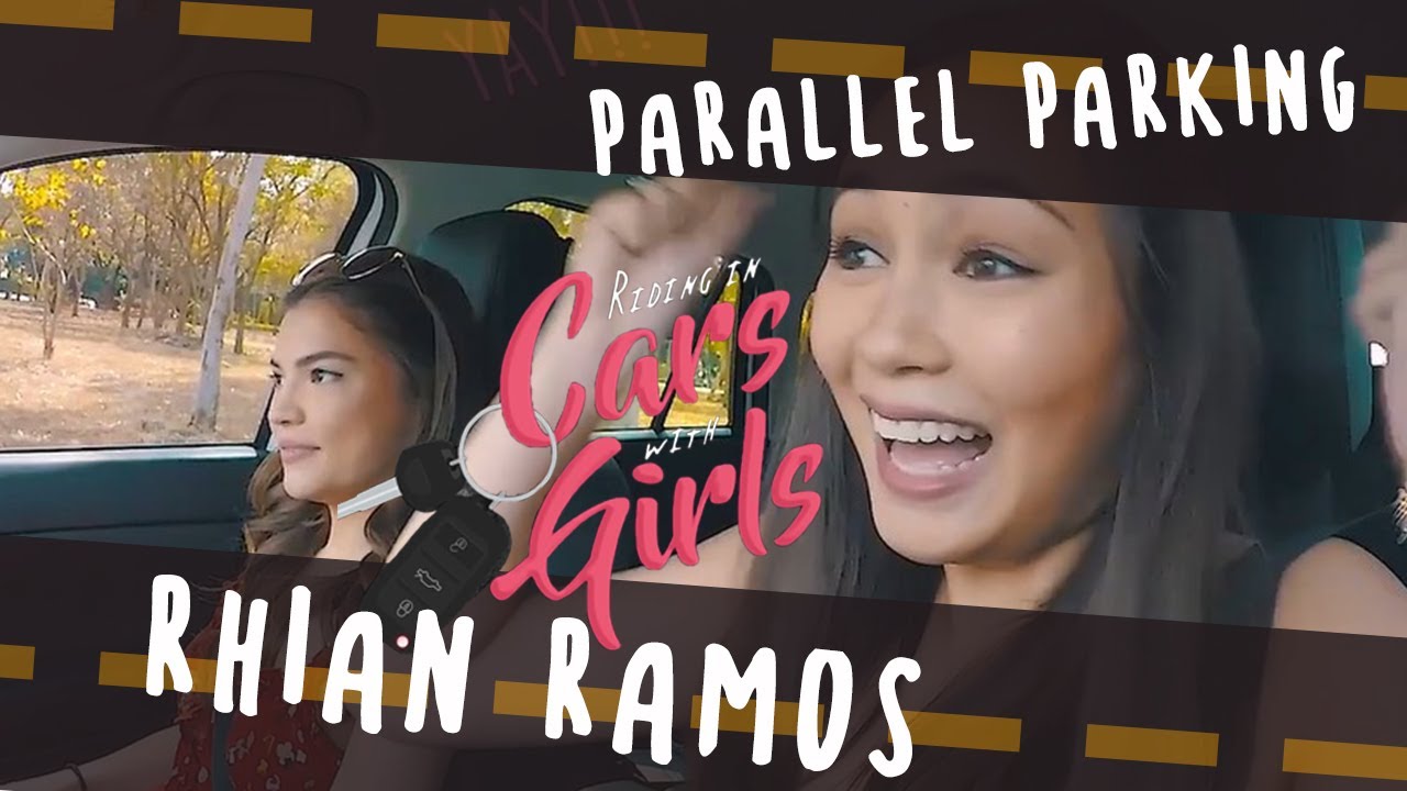 Rhian Ramos teaches Sambie Rodriguez parallel parking with Bianca King | Riding in Cars with Girls