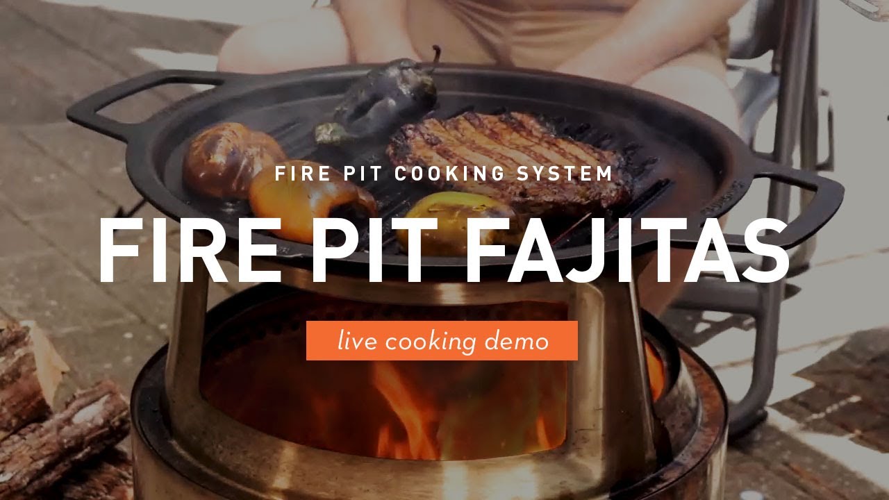 How to Make Fire Pit Fajitas with the Solo Stove Fire Pit Cooking