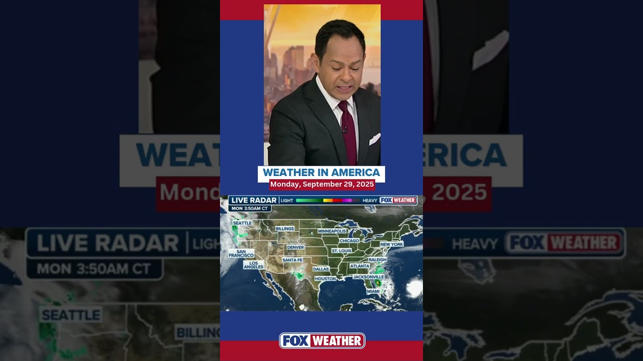 Weather in America: September 29, 2025