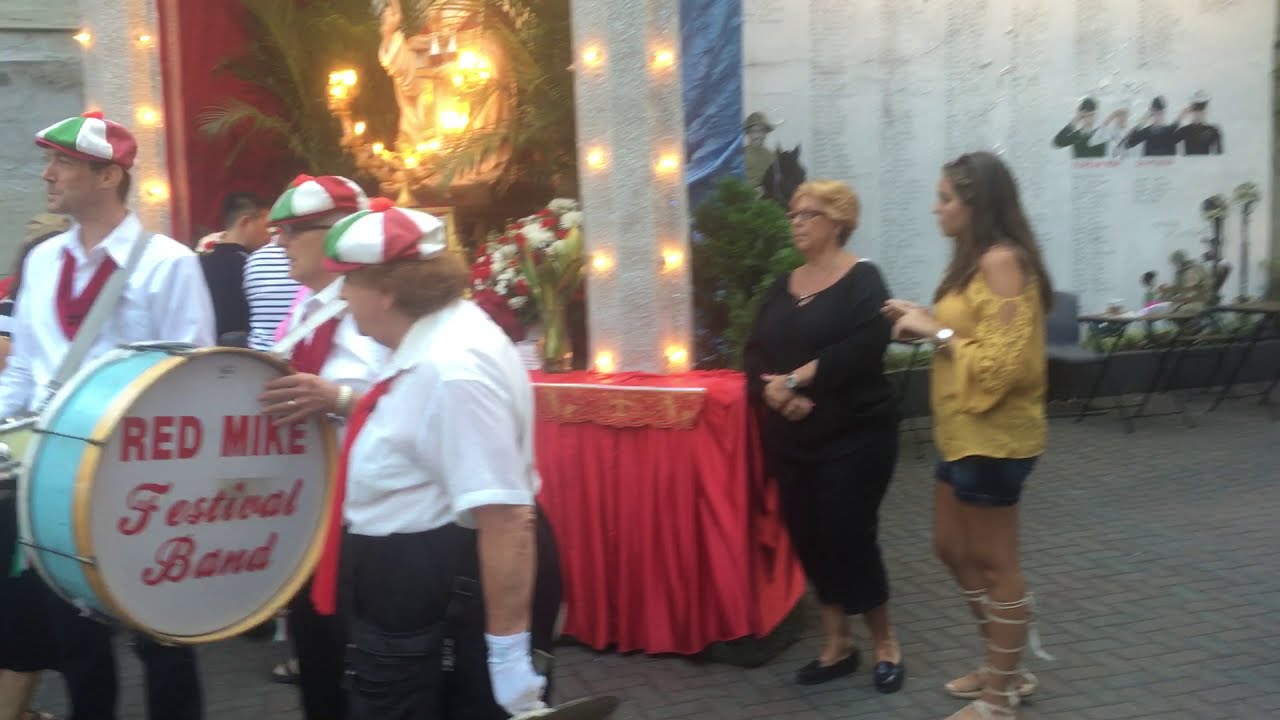 Louise Acampora & The Red Mike Band at San Gennaro Feast Sept.16, 2016, NYC