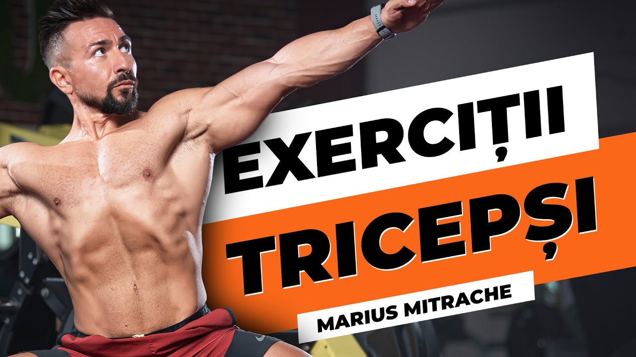 Exerciții pentru tricepși l Marius Mitrache l GymBeam