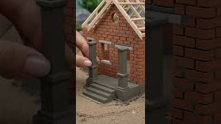 Satisfying Mini House Building ASMR 🏠✨ #Shorts
