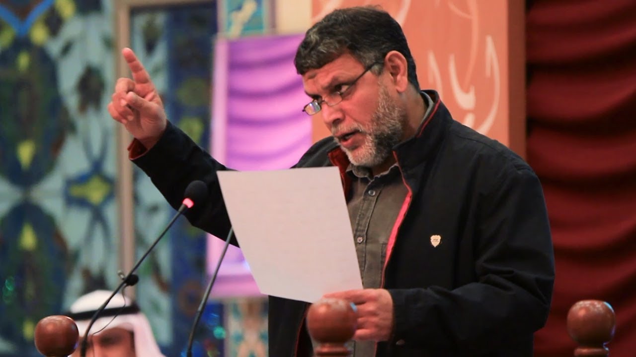 مشاركة شرفية للشاعر غازي الحداد | مسابقة شاعر الحسين 10 | 2017  - 1439