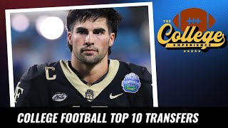 College Football Top 10 QB Transfers for 2023 | The College Football Experience