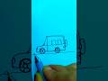 How to #easydraw a #car #simple #tricks  #drawing #art #trending #shorts #viral #reels #ytshorts