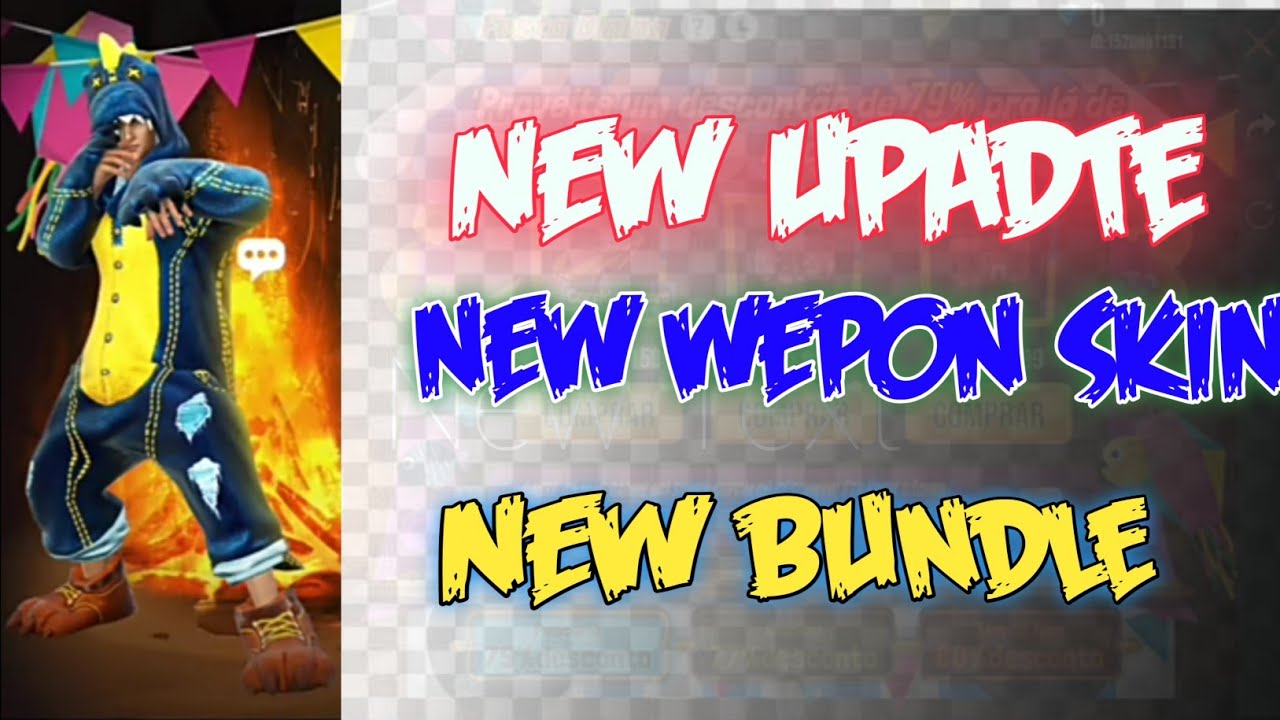 Free Fire New Updates | New bundle | New weapon skin - YouTube