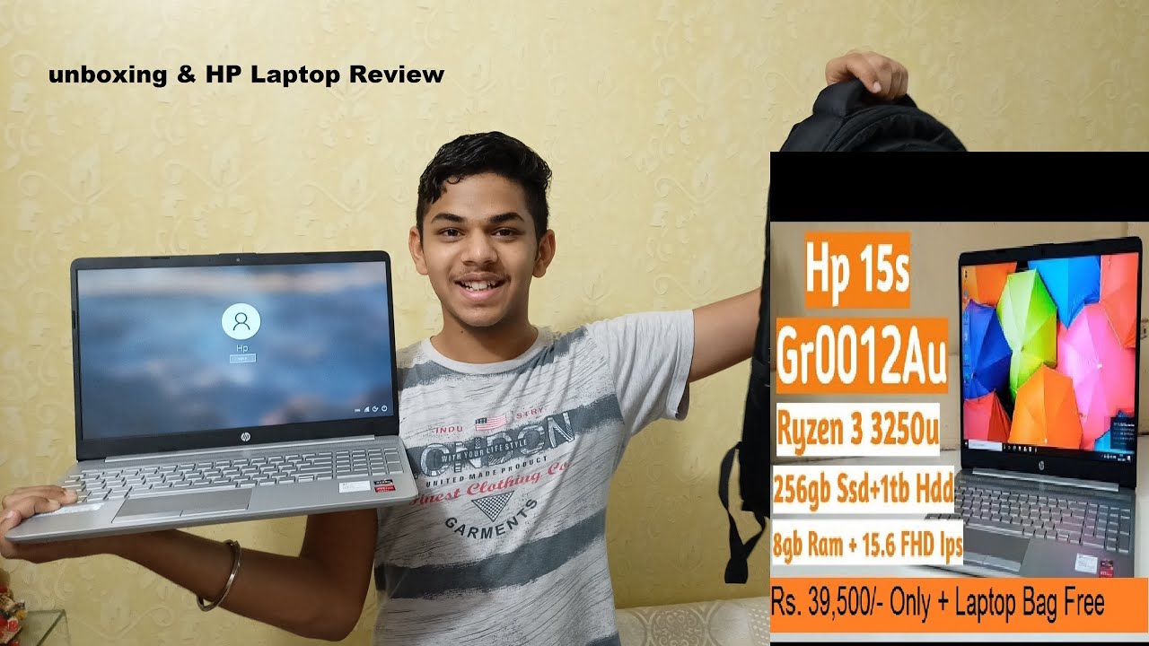 HP Laptop Exclusive Unboxing & Review || Best Laptop For Student And Official Work  