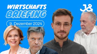Frankreich, Mercosur, Syrien | WIRTSCHAFTSBRIEFING | 9. Dezember 2024 | Mit Hans Jessen