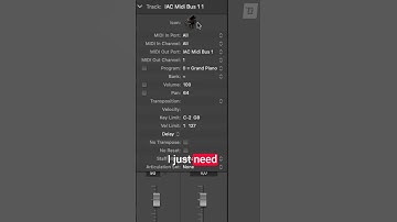 Recording MIDI from an instrument track on a new MIDI track? #logicpro #logictips