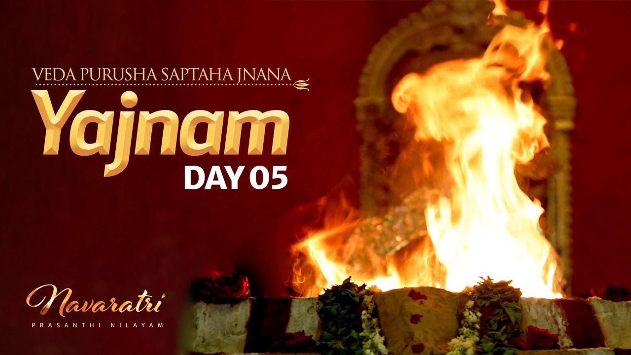 Oct 03, 2022 | Morning | Veda Purusha Saptaha Jnana Yajnam - Day 5 | Dasara 2022| Prasanthi Nilayam