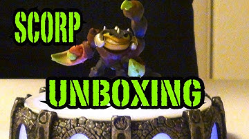 Skylanders Swap Force - Wave 2 - Scorp Unboxing