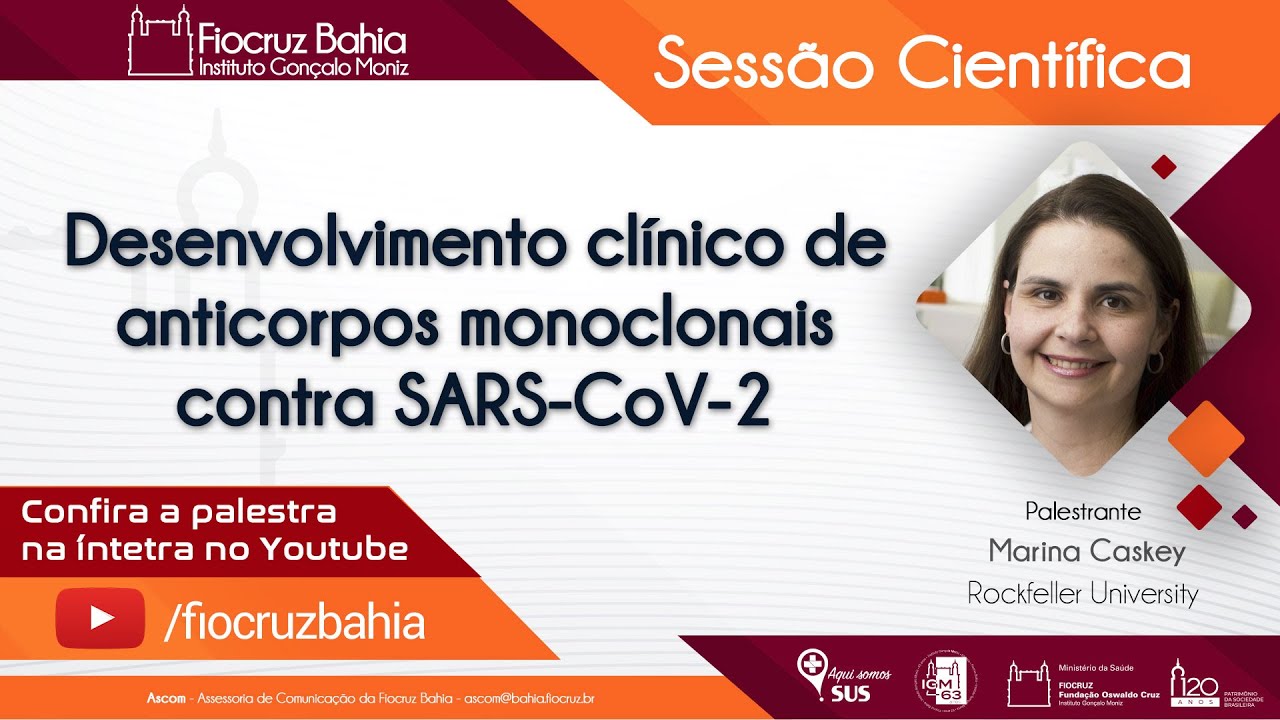 Desenvolvimento clínico de anticorpos monoclonais contra SARS-CoV-2