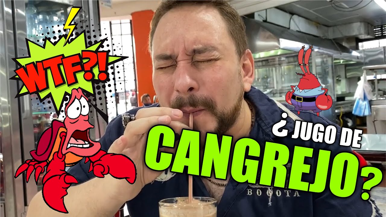 WTF! ¿JUGO DE CANGREJO? YouTube