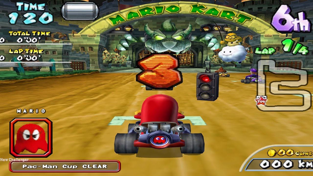 Mario Kart Arcade GP 2  Bowser CUP RACE (50cc Easy Difficulty ) Battle Races | UHD
