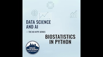 Biostatistics in Python: Real-Life Data Analysis for Life Sciences