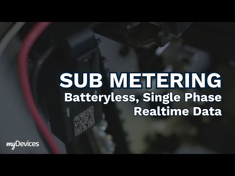 Energy Metering - Sub Metering, Batteryless, Single Phase, Realtime Data! - video from MyDevices
