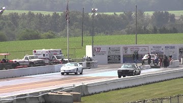 305 H.O. Monte Carlo ss vs lt1 Pontiac Trans Am on slicks