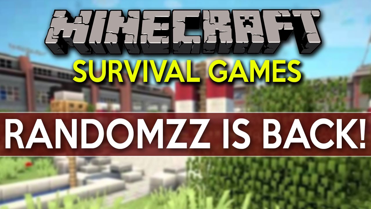CRAZYRANDOMZZ! | Minecraft | Survival Games [LIVE]