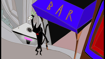 A Cat vs A Party Fairly Of Green Beans ZUNDAMON!